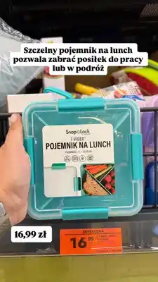 Biedronka Pojemnik na lunch Snap Lock by Progressive T-VIDER oferta