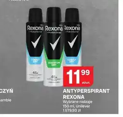 Chorten Antyperspirant Rexona oferta