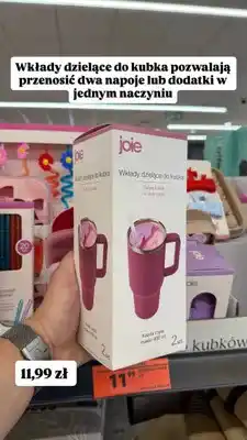 Biedronka Wkłady dzielące do kubka Joie oferta
