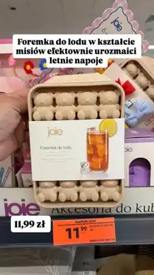 Biedronka Foremka do lodu w kształcie misiów joie oferta
