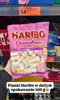Biedronka Pianki Haribo Chamallows Party oferta