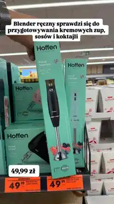 Biedronka Blender ręczny Hoffen 600W oferta