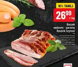 Polomarket Boczek wędzono-parzony Rzeźnik Szymon oferta