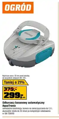 OBI Odkurzacz basenowy automatyczny Bestway AquaTronix oferta