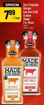 Polomarket Sos Chipotle Burger Kuhne Made For Meat oferta