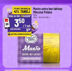Polomarket Masło extra bez laktozy Mleczna Polana oferta