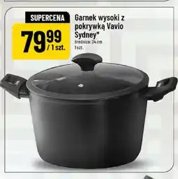 Polomarket Garnek wysoki z pokrywką Vavio Sydney średnica: 24cm oferta