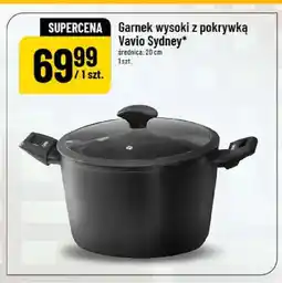 Polomarket Garnek wysoki z pokrywką Vavio Sydney średnica: 20cm oferta