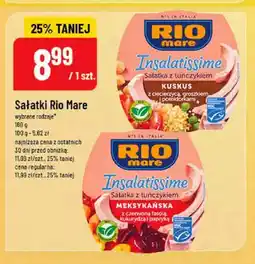 Polomarket Sałatka z tuńczykiem Kuskus Rio Mare Insalatissime oferta