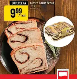 Polomarket Ciasto Lazur Zebra oferta