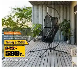 OBI Fotel wiszący Goulburn stal, poliester, wym. 125x104x195cm oferta