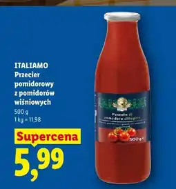Lidl Przecier pomidorowy z pomidorów wiśniowych Italiamo oferta