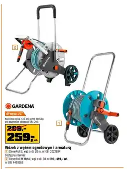 OBI Wózek z wężem ogrodowym i armaturą CleverRoll S wąż o dł. 20m oferta