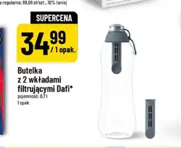Polomarket Butelka z 2 wkładami filtrującymi Dafi pojemność oferta