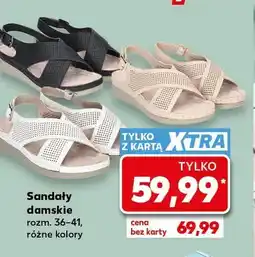 Kaufland Sandały damskie rozm. 36-41 oferta