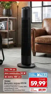 Kaufland Wentylator wieżowy STV 50 TRONIC wys. 79cm oferta