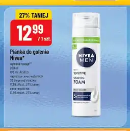 Polomarket Pianka do golenia Nivea Men Sensitive oferta