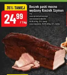 Polomarket Boczek paski mocno wędzony Rzeźnik Szymon oferta