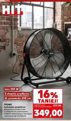 Kaufland Cyrkulator powietrza TRONIC moc 330W oferta
