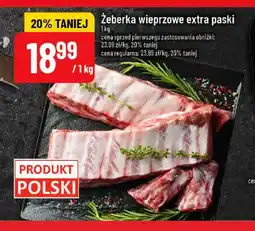 Polomarket Żeberka wieprzowe extra paski oferta