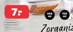 Netto Pojemnik na żywność Clip wym. 15x10x5,5cm oferta