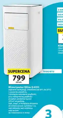 Auchan Klimatyzator Qilive Q.6151 7000 BTU oferta