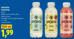 Lidl Lemoniada Solevita jabłko-cytryna-cukinia-mięta oferta