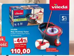 Kaufland Mop obrotowy Vileda Turbo wiadro z obrotowym sitem, kij teleskopowy oferta