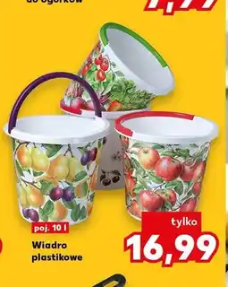 Kaufland Wiadro plastikowe poj oferta