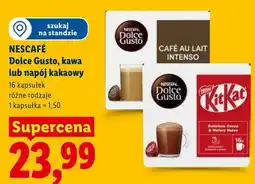 Lidl Napój kakaowy Nescafé Dolce Gusto KitKat oferta