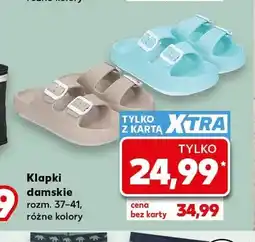 Kaufland Klapki damskie rozm. 37-41 oferta