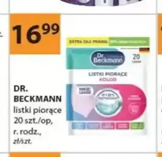 Drogerie Laboo Listki piorące DR. BECKMANN oferta
