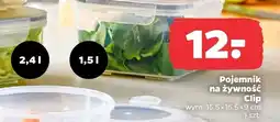 Netto Pojemnik na żywność Clip wym. 15,5x15,5x9cm oferta