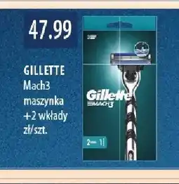Drogerie Laboo Maszynka Mach3 + 2 wkłady GILLETTE oferta