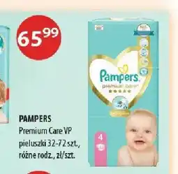 Drogerie Laboo Pieluszki PAMPERS Premium Care VP 32-72szt oferta