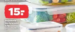 Netto Pojemnik na żywność Clip wym. 25x18x8cm oferta