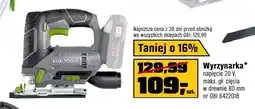 OBI Wyrzynarka LUX-TOOLS napięcie 20V maks. gł. cięcia w drewnie 80mm oferta