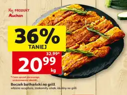 Auchan Boczek bałkański na grill Auchan oferta