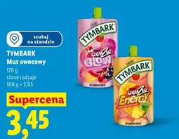 Lidl Mus owocowy TYMBARK GenZie Energy oferta