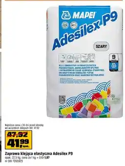 OBI Zaprawa klejąca elastyczna MAPEI Adesilex P9 szary oferta