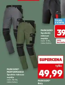 Kaufland Spodnie robocze męskie PARKSIDE PERFORMANCE rozm. 50-56 oferta