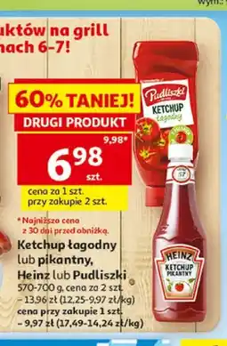 Auchan Ketchup pikantny Heinz oferta