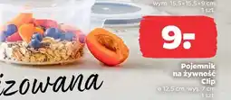 Netto Pojemnik na żywność Clip śr. 12,5cm wys. 7cm oferta