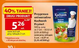 Auchan Przyprawa uniwersalna Kucharek Prymat oferta