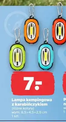 Netto Lampa kempingowa z karabińczykiem wym. 8,5x4,5x2,8cm oferta