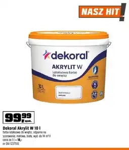 OBI Farba lateksowa do wnętrz Dekoral Akrylit W oferta