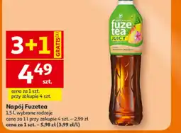 Auchan Napój Fuze tea oferta