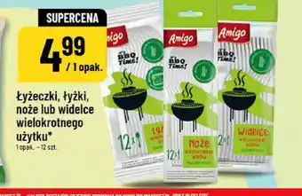Polomarket Łyżeczki wielokrotnego użytku Amigo oferta