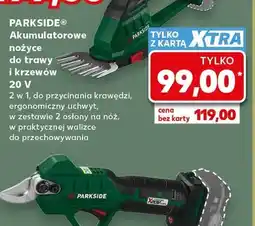 Kaufland Akumulatorowe nożyce do trawy i krzewów PARKSIDE 20V oferta