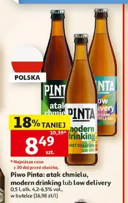 Auchan Piwo Pinta atak chmielu oferta
